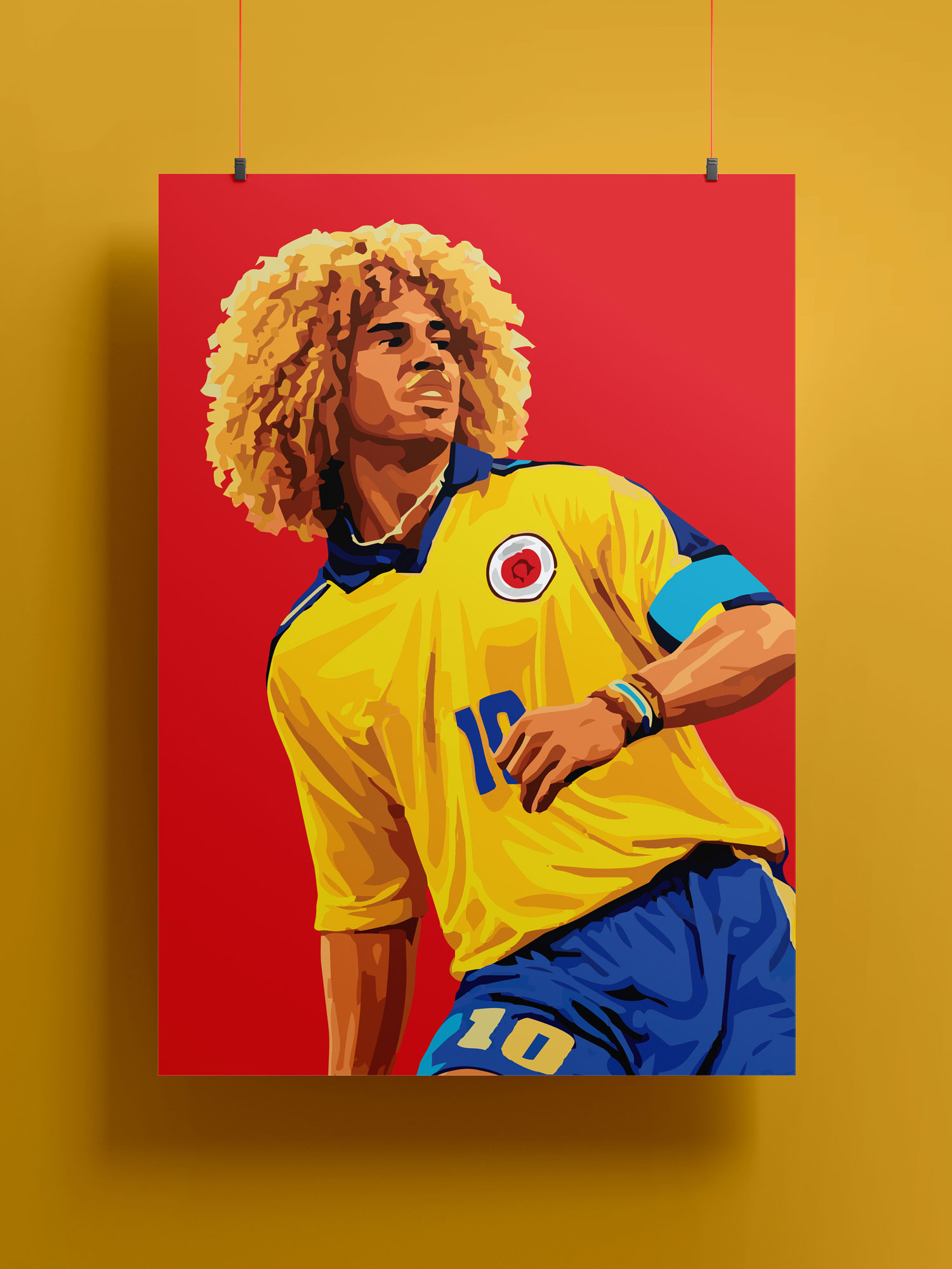 Pibe Retrato: Valderrama