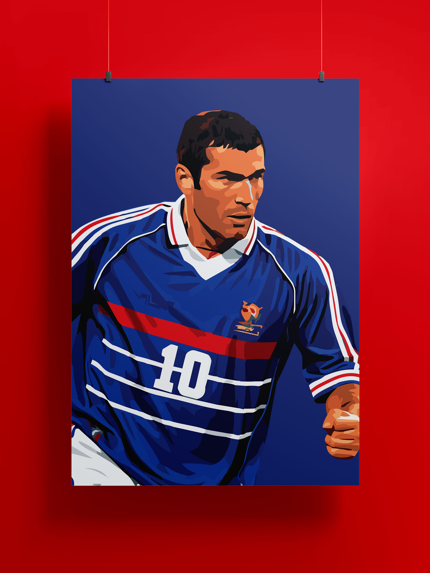 Zizou Retrato: Zidane